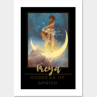 Goddess Freya Posters and Art